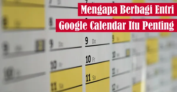kalender, berbagi